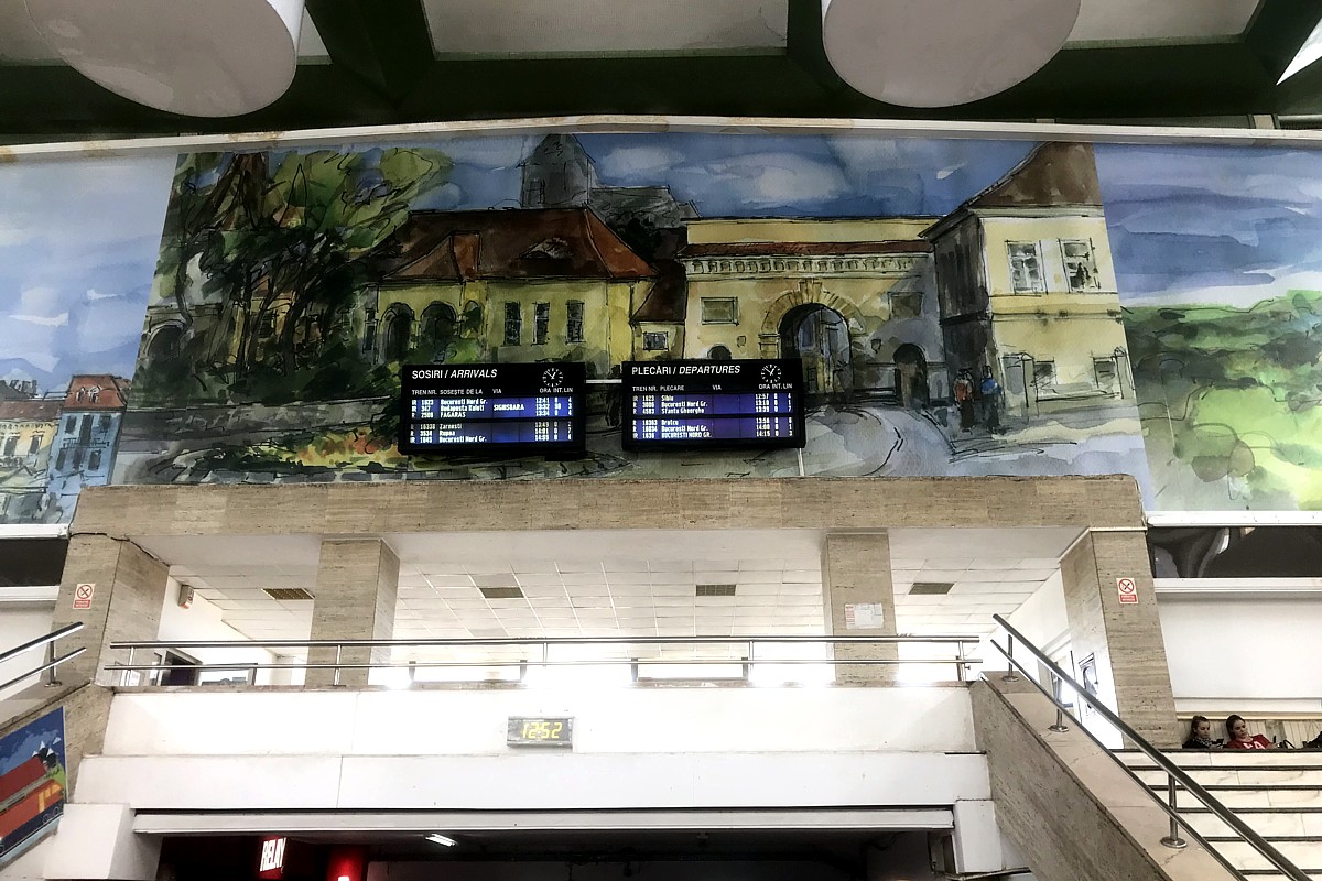 Bahnhof in Brasov