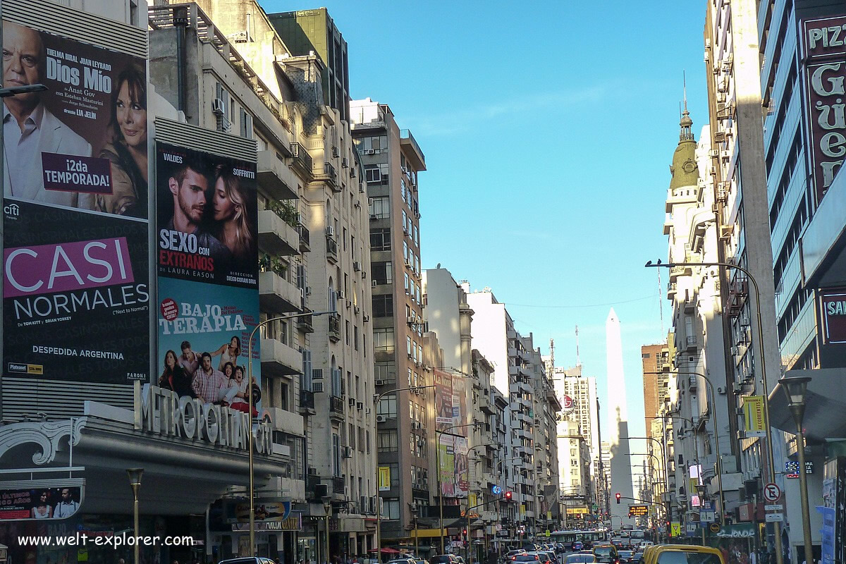 Avenida Corrientes bietet viel Kultur