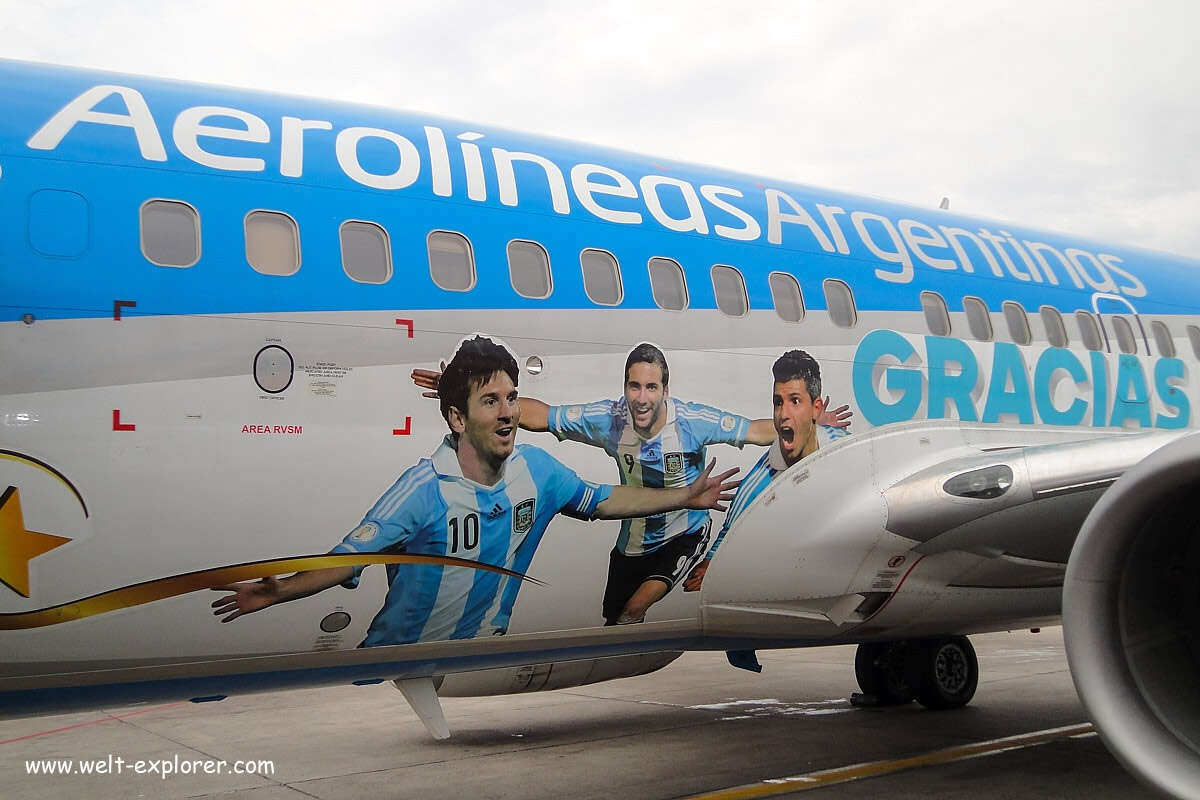 Flugzeug Aerolineas Argentinas