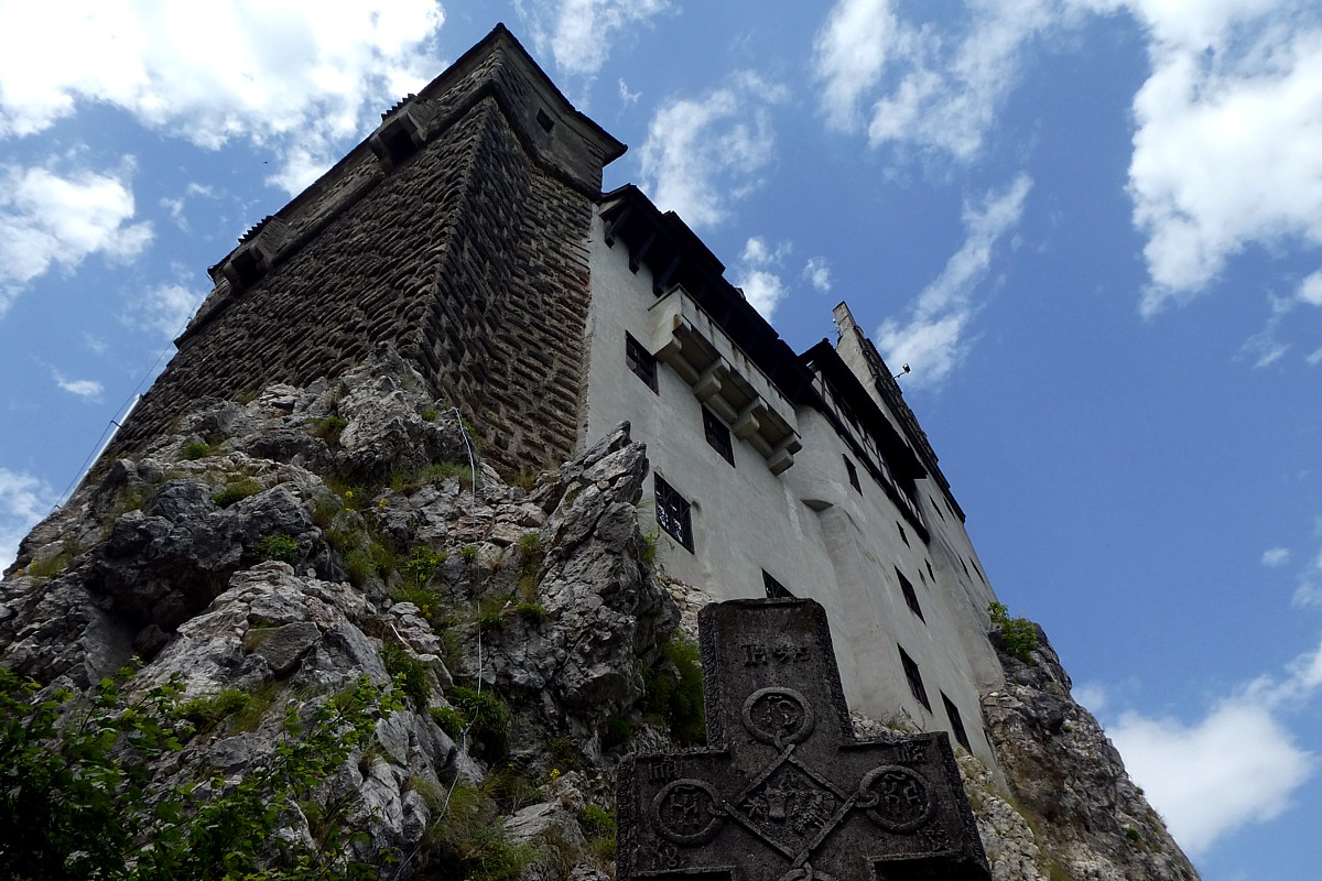 Schloss des Graf Dracula in Transsilvanien
