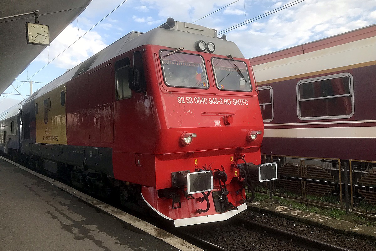 Lokomotive der rumänischen Staatsbahn CFR
