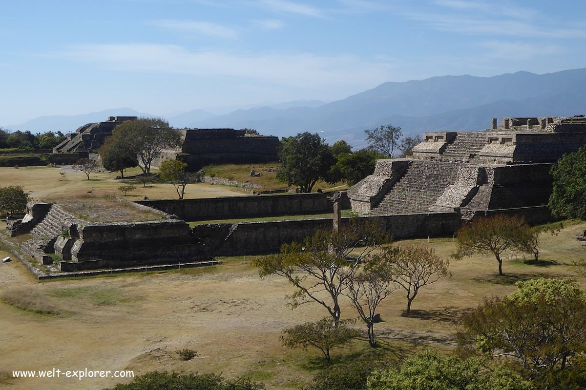 Tempel von Monte Albán