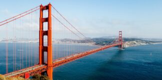 San Francisco Reise mit Kinder Golden Gate Bridge San Francisco mit Kinder