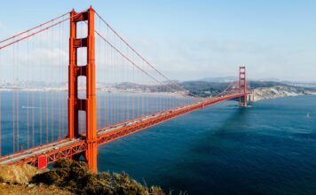 San Francisco Reise mit Kinder Golden Gate Bridge San Francisco mit Kinder
