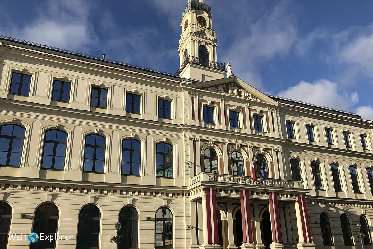 Rathaus in Riga