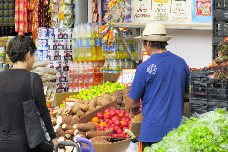 Markt in Santiago de Chile