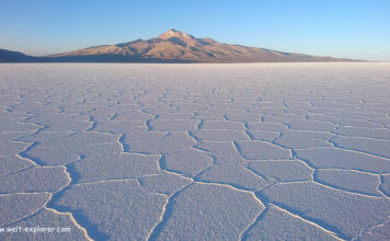 Reise durch die Salzwüste Salar de Uyuni Salzwüste Salar de Uyuni in Bolivien