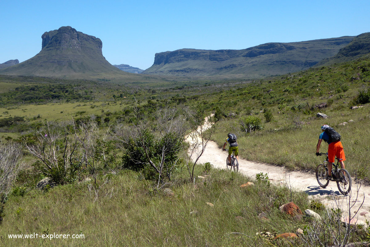 Mountainbiking im Nationalpark Chapada Diamantina