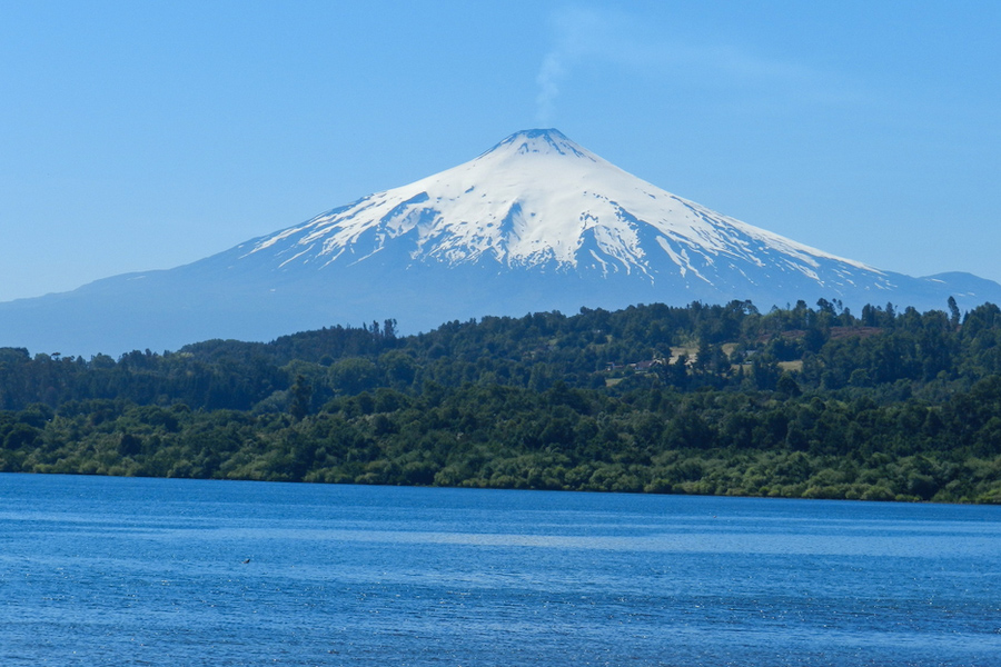 Vulkan Villarica in Chile