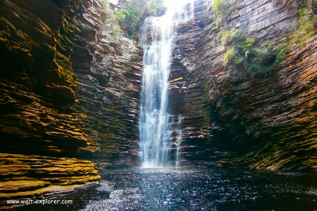 Wasserfall Buracao in der Chapada Diamantina