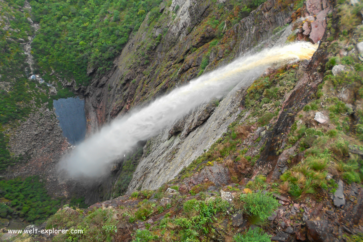 Wasserfall Cachoeira da Fumaça