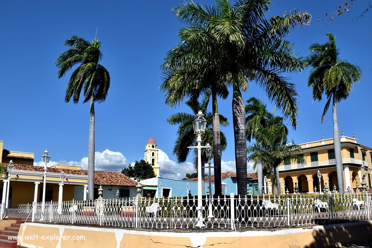 Zentrum von Trinidad mit der Plaza Mayor