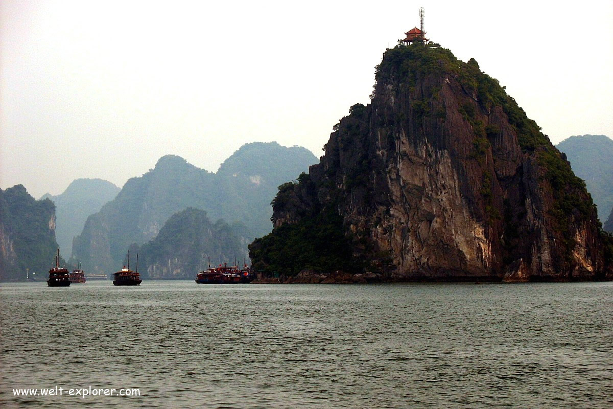 Bootstour in der Halong Bay