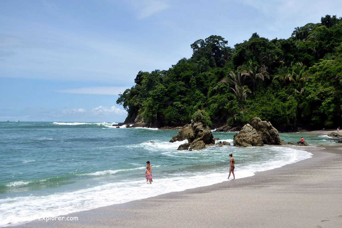 Strand im Manuel Antonio Nationalpark