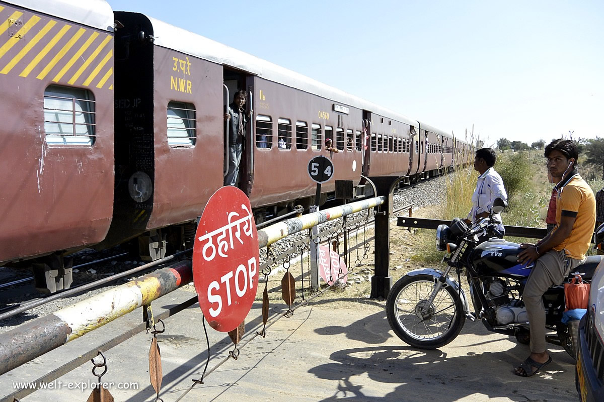 Mit dem Zug reisen in Indien