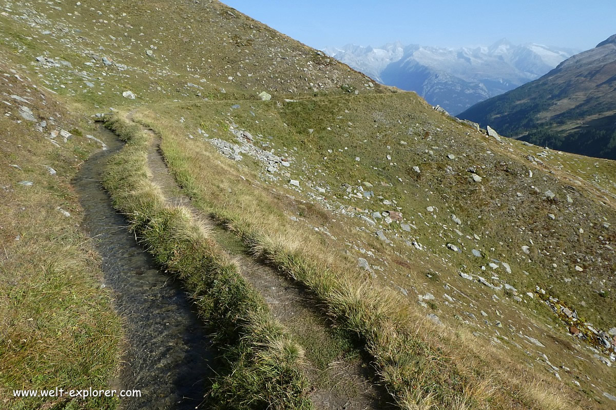 Suonen-Wanderung im Wallis