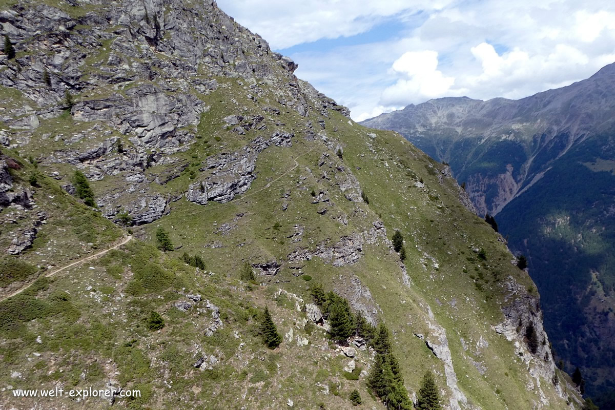 Höhenweg von Saas Fee nach Grächen