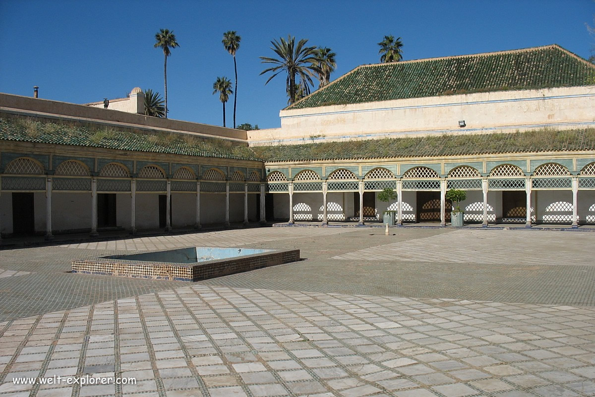 Bahia Palast in Marrakesch