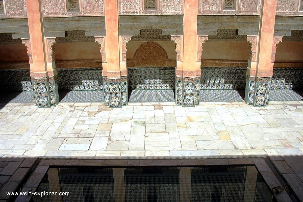 Sehenswürdigkeit Marrakesch: Medersa Ben Youssef