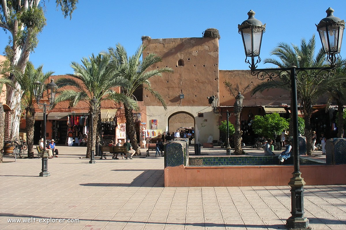 Place des Ferblantiers in Marrakesch