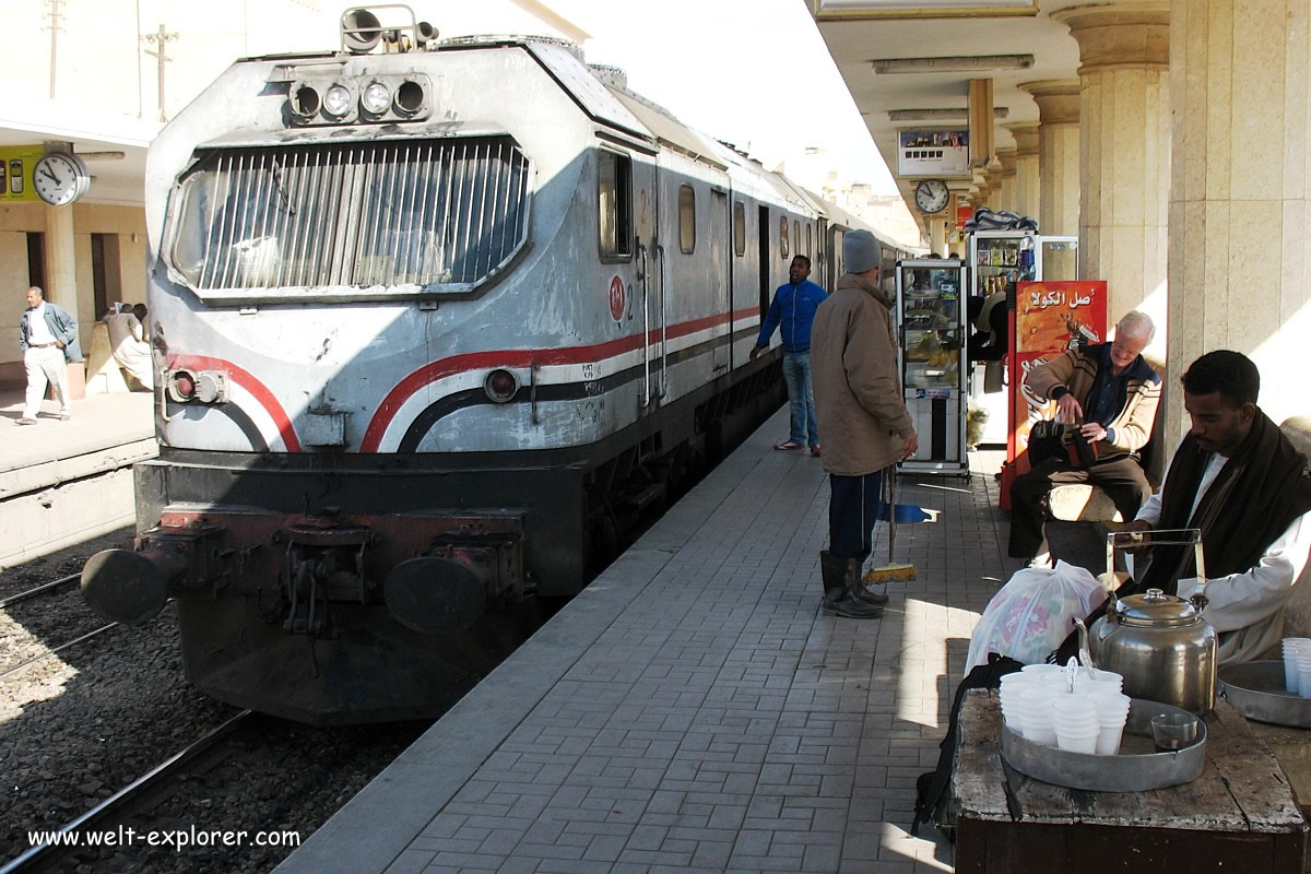 Bahnreise durch Ägypten