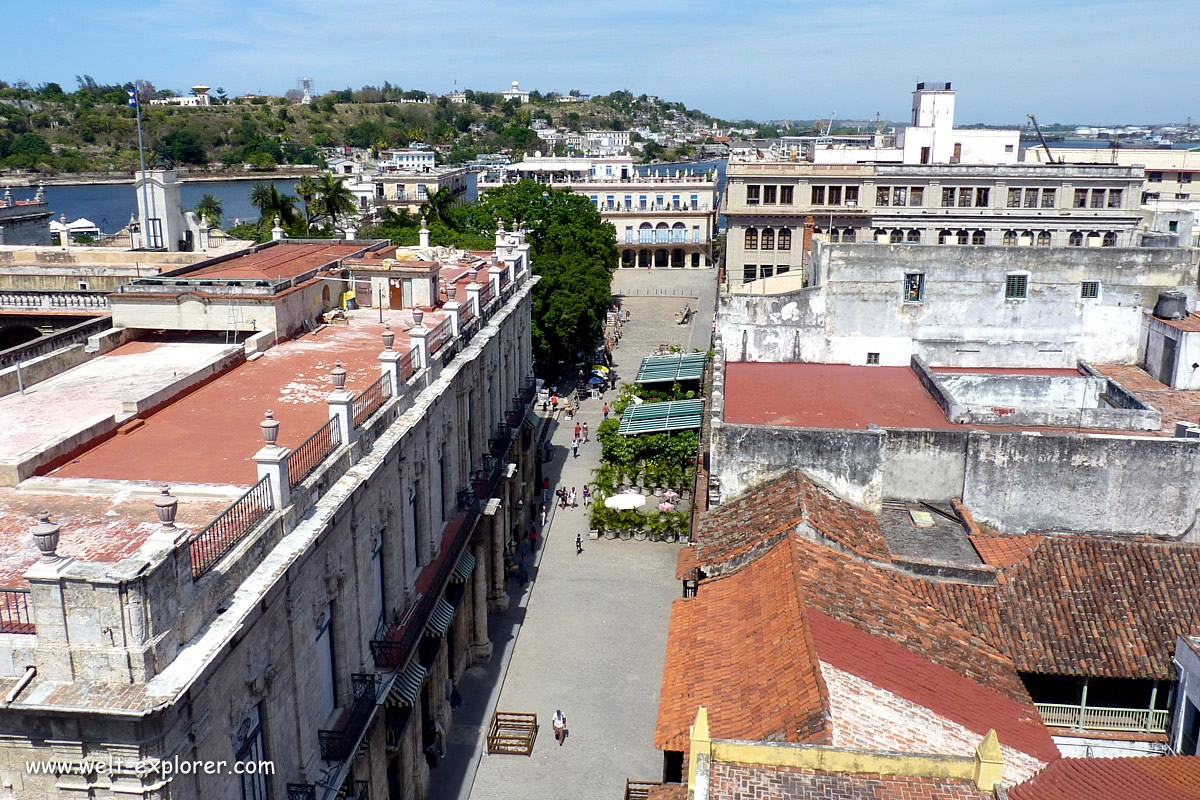 Hotel Ambos Mundos bei der Plaza de Armas