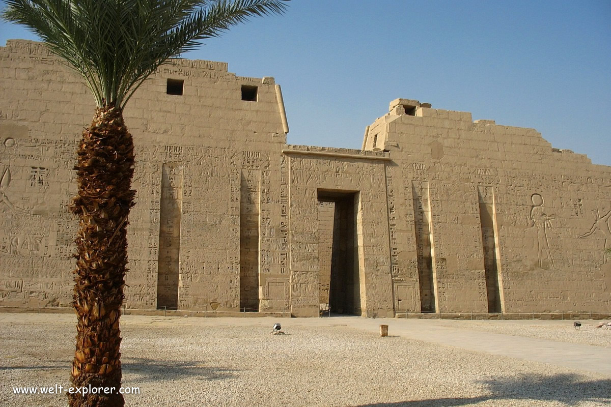 Medinet Habu Tempel des Ramses