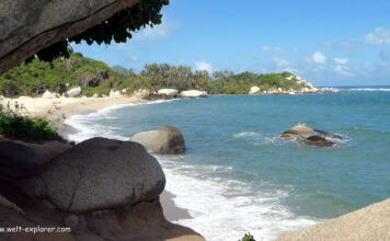 Tayrona Nationalpark an Kolumbiens Karibikküste Tayrona Nationalpark in Kolumbiens Karibik