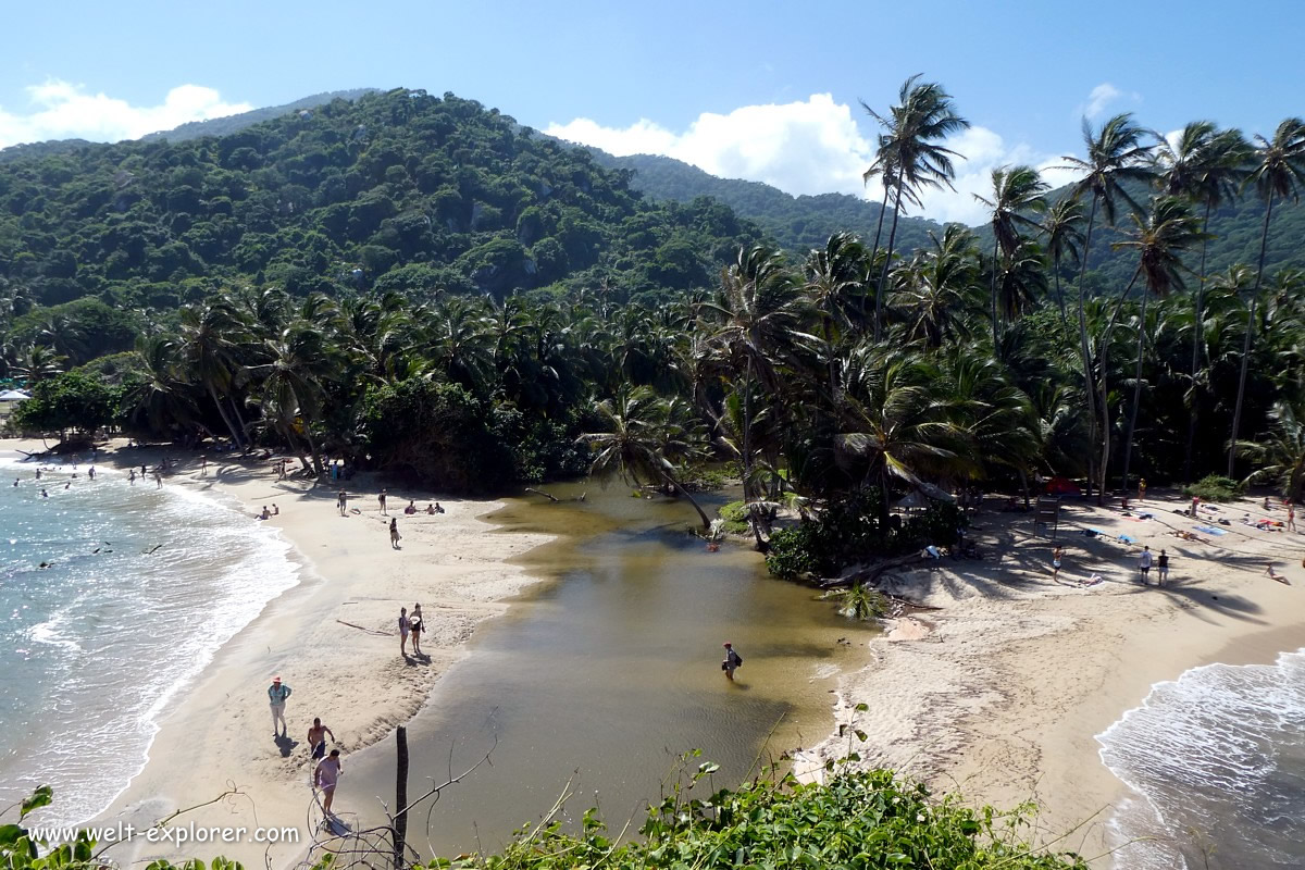 Strand bei Cabo San Juan del Guia