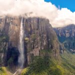 Canaima Nationalpark und Wasserfall Salto Angel Salto Angel höchster Wasserfall der Welt im Canaima Nationalpark