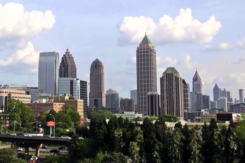 Skyline Atlanta im Osten der USA