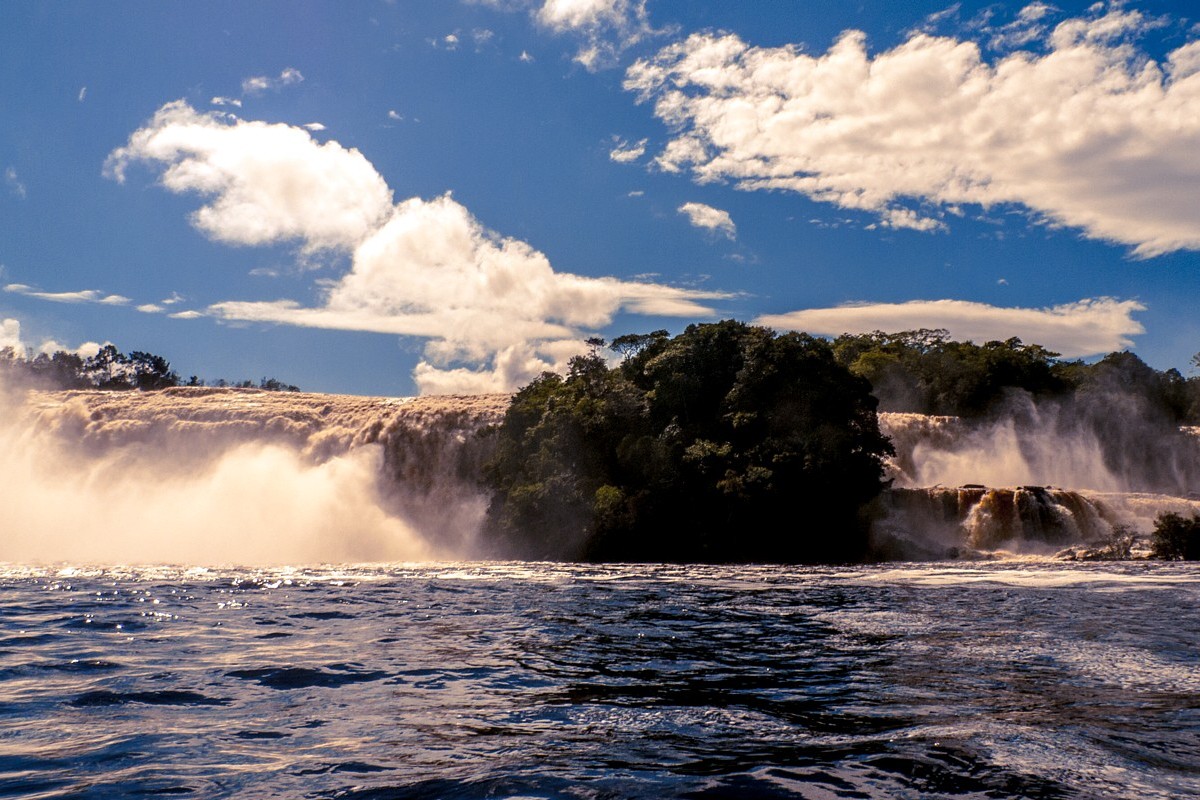 Wasserfälle im Canaima Nationalpark