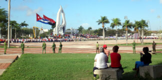 1. Mai Parade am Tag der Arbeit in Camagüey 1. Mai Parade am Tag der Arbeit in Camagüey