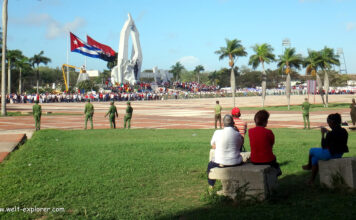 1. Mai Parade am Tag der Arbeit in Camagüey 1. Mai Parade am Tag der Arbeit in Camagüey