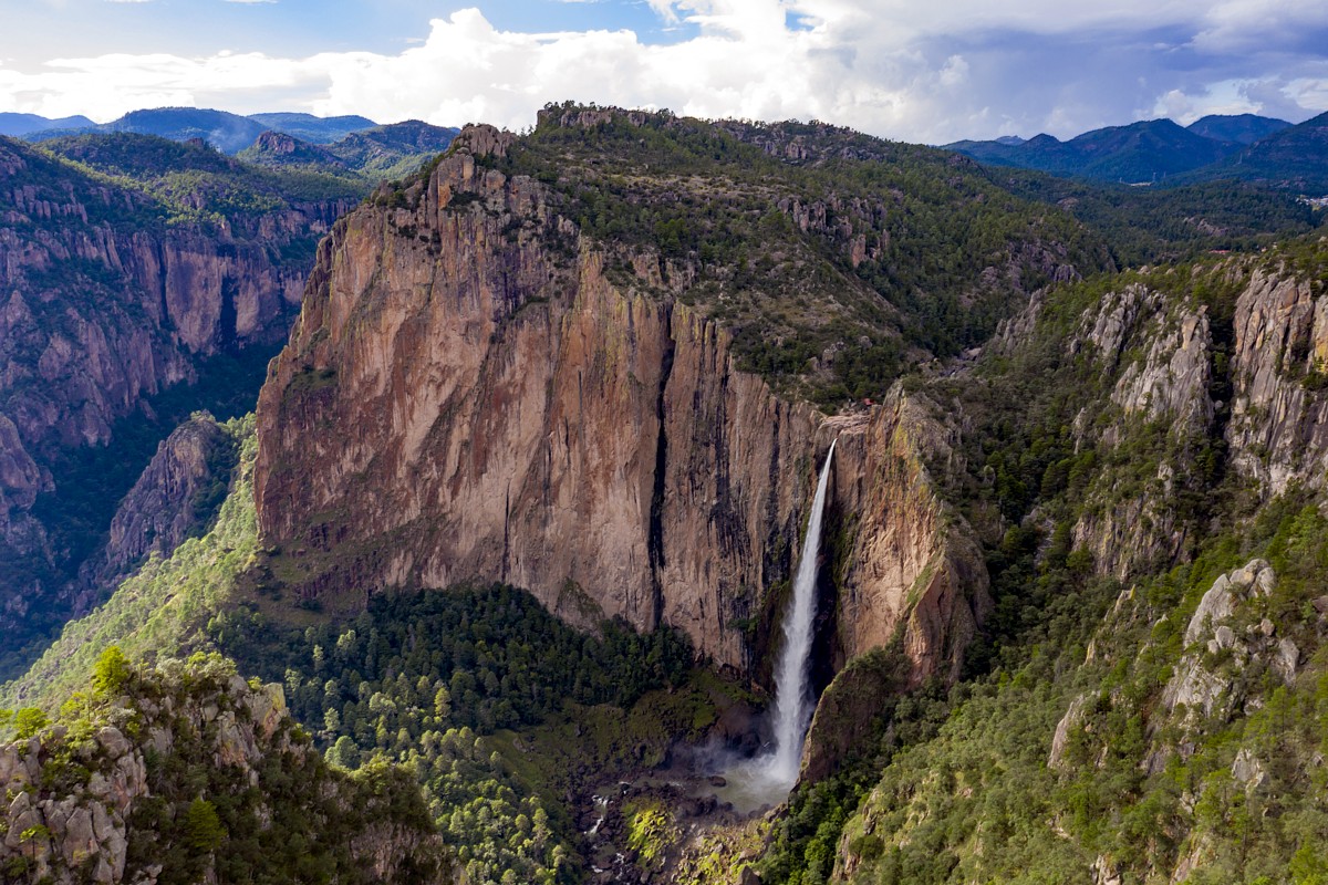 Wasserfall Basaseachi im Kupfer Canyon