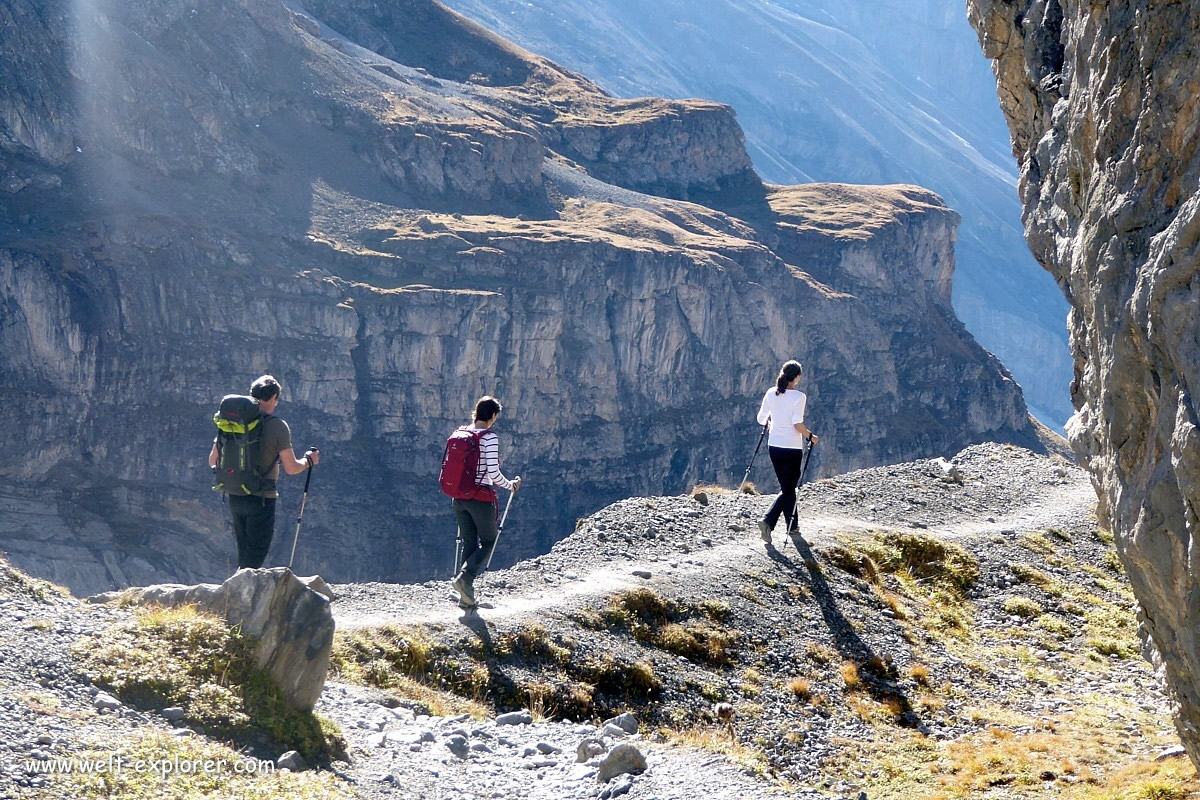Welt Explorer Trekking auf der Via Alpina