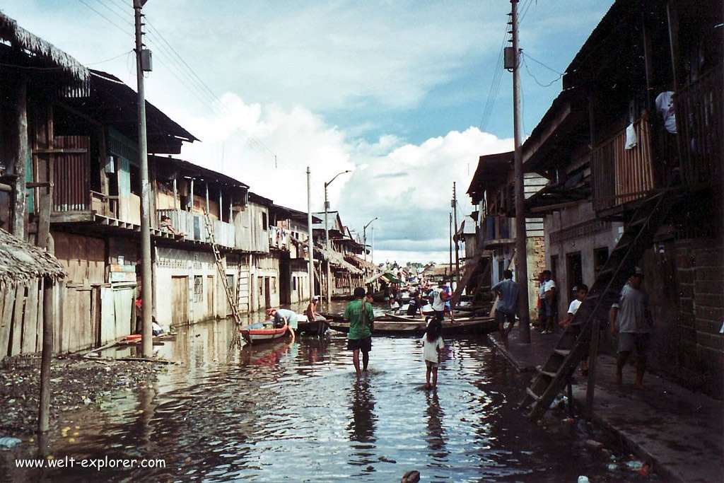 Iquitos Stadt im Dschungel