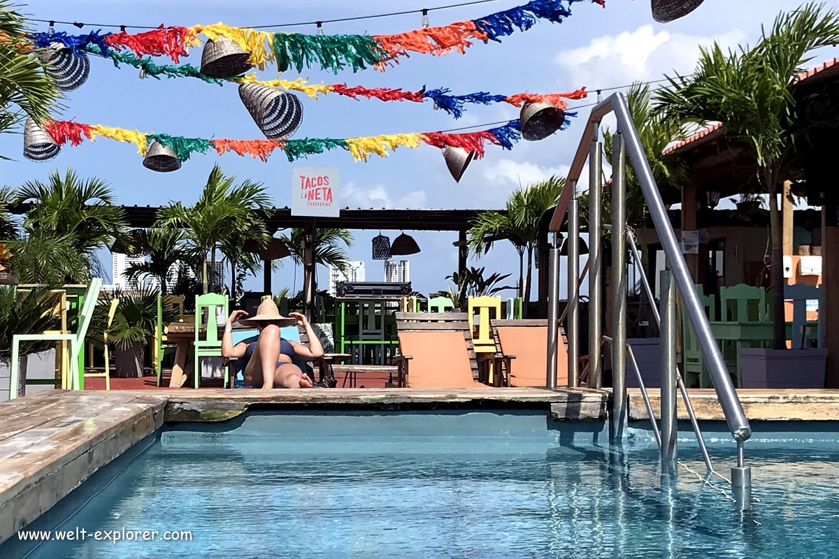Hotel und Unterkunft mit Pool in Cartagena
