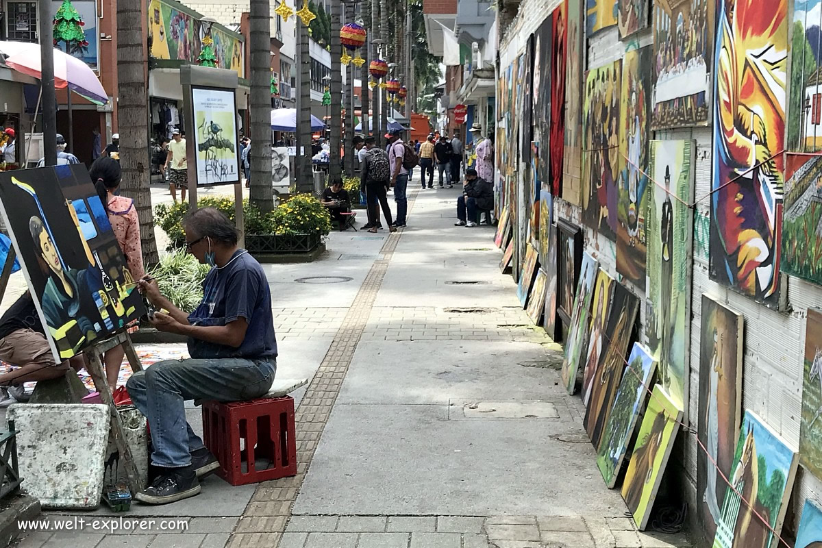 Kolumbianischer Kunstmaler