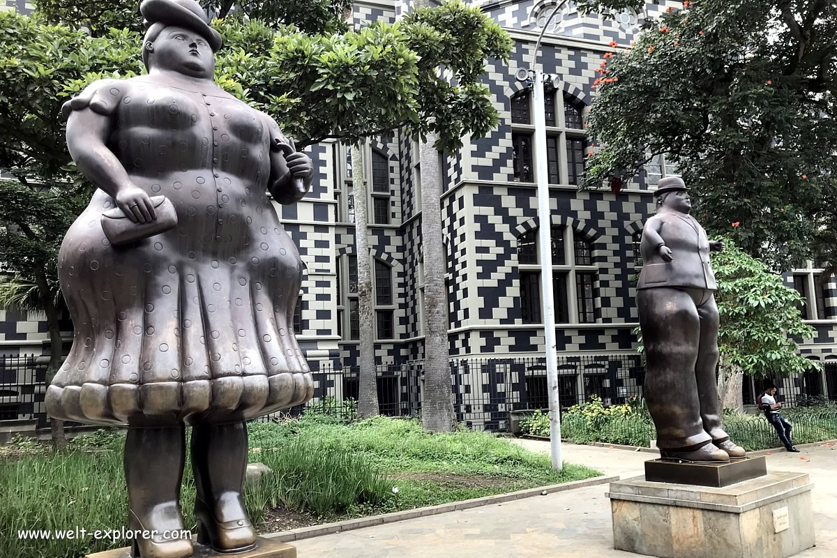 Plaza Botero in Medellin