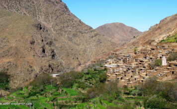 Trekking Hoher Atlas und Besteigung Djebel Toubkal Trekking Hoher Atlas und Besteigung Djebel Toubkal in Marokko