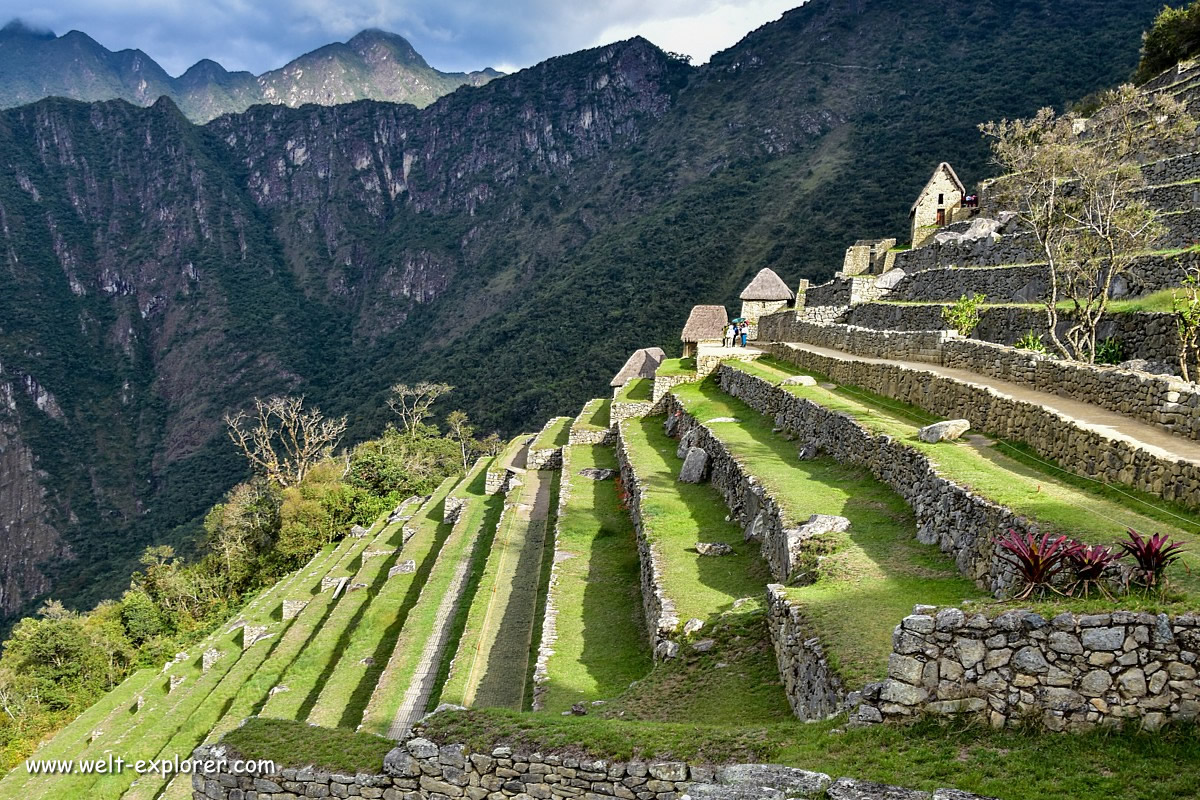 Inka-Terrassen in den Anden