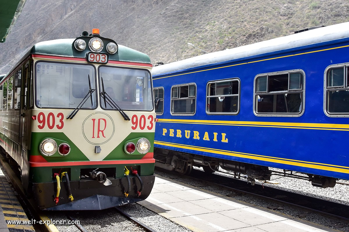 Bahnreise nach Machu Picchu