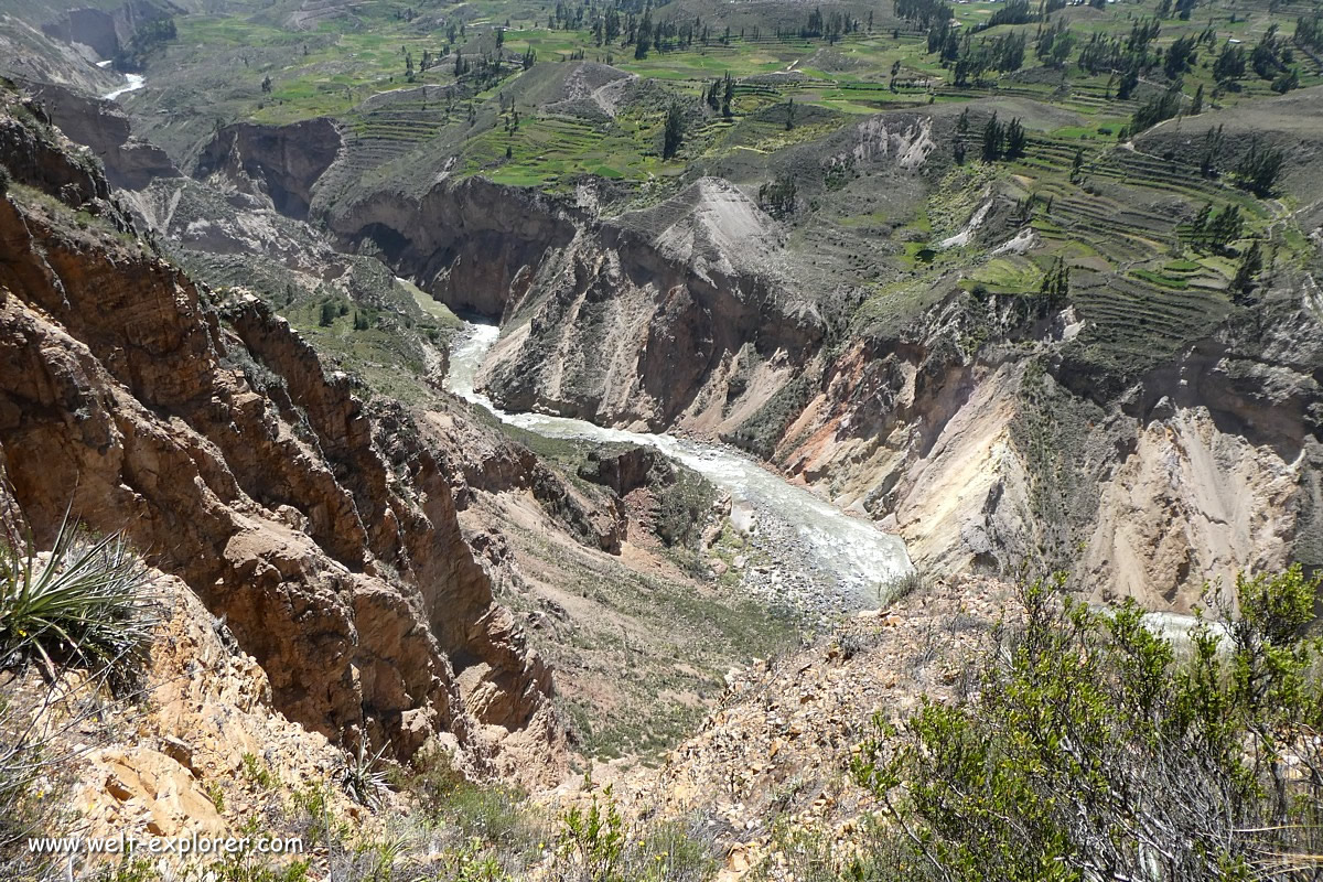 Fluss Rio Colca