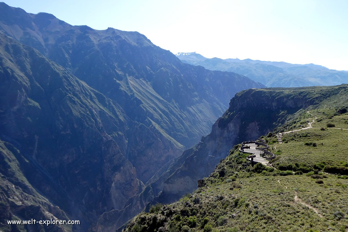 Panorama beim Cruz del Condor