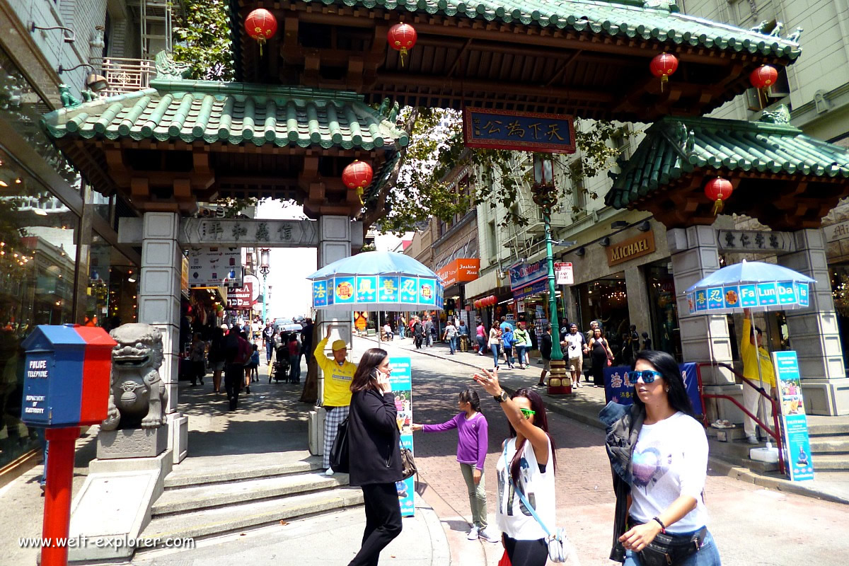 Chinatown in San Francisco