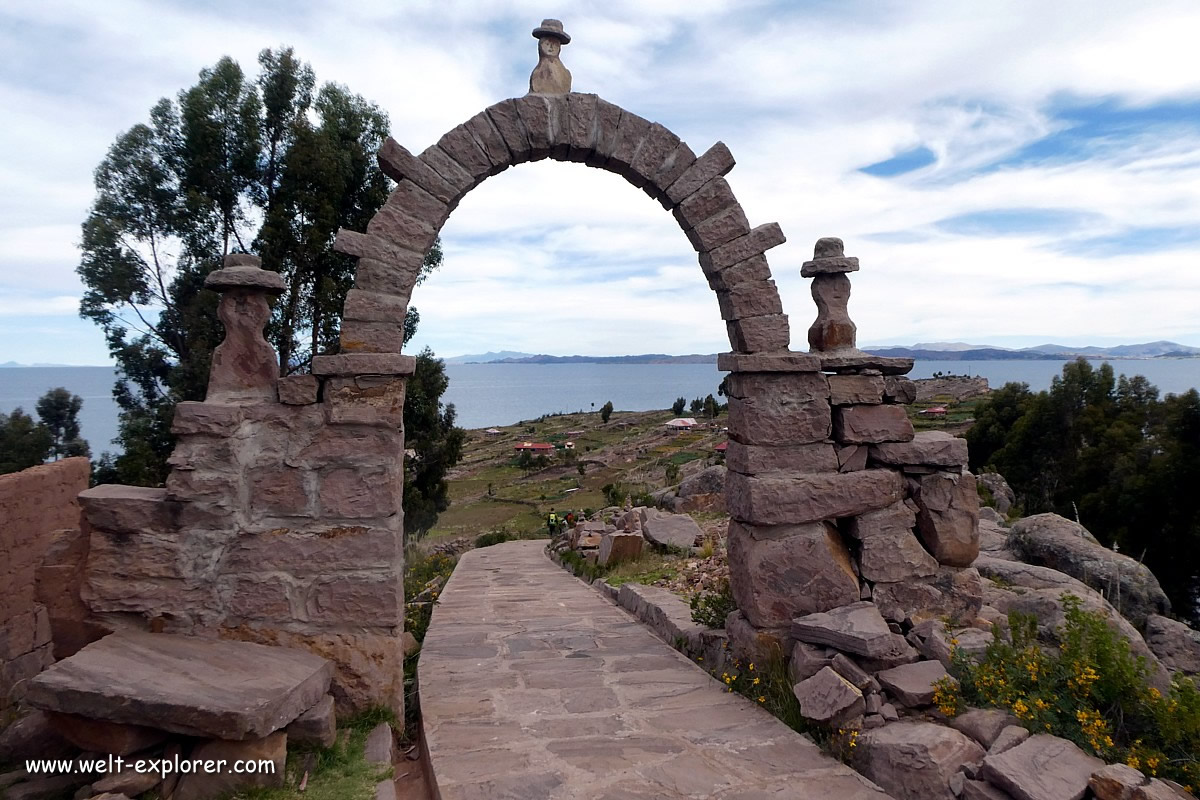 Steinbogen Arco de Taquile