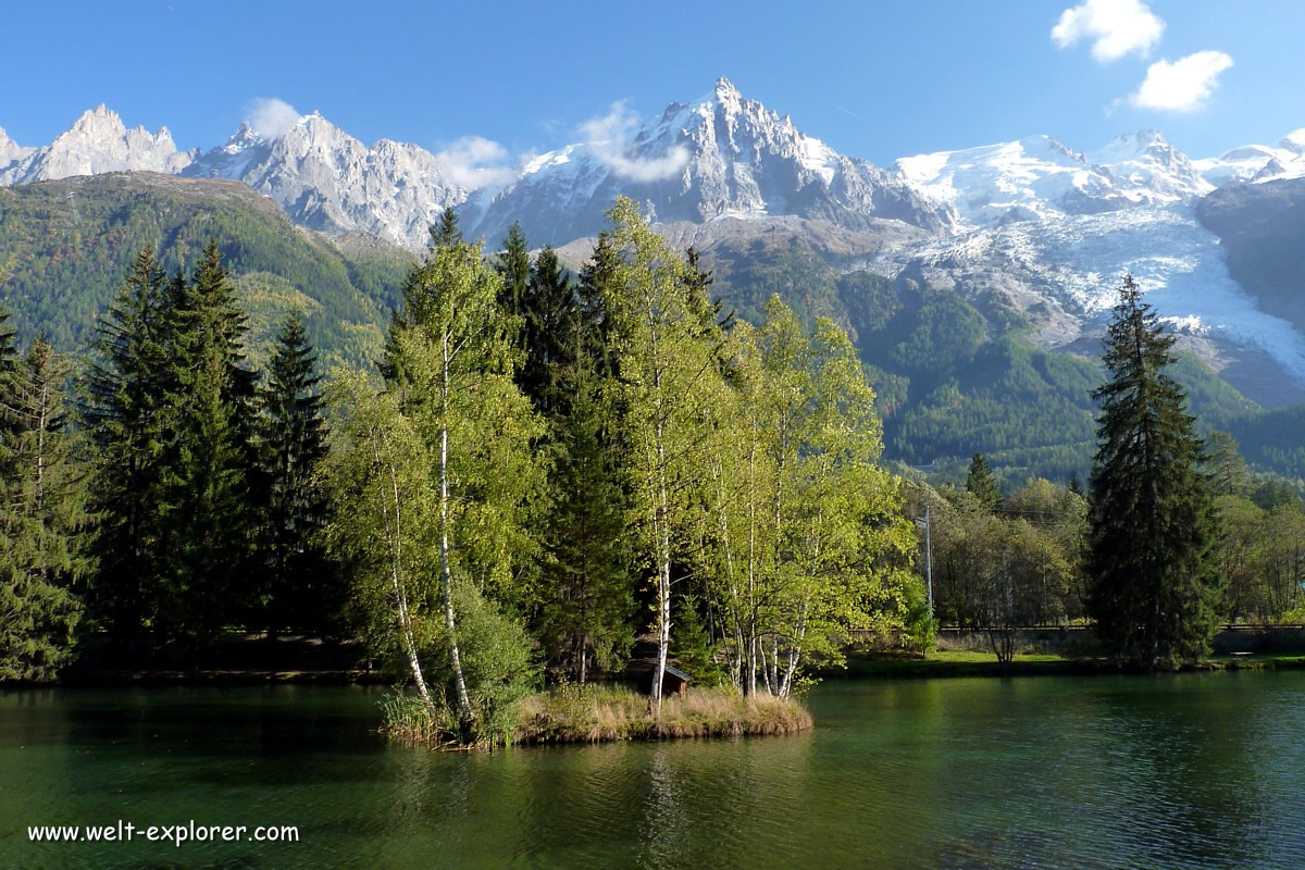 Lac Gaillands bei Chamonix