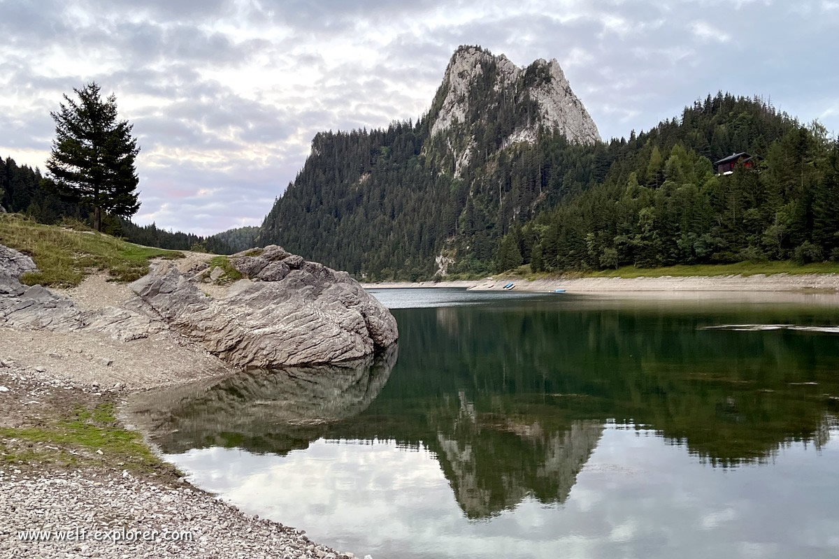 Wandern im Wallis an den Lac de Taney