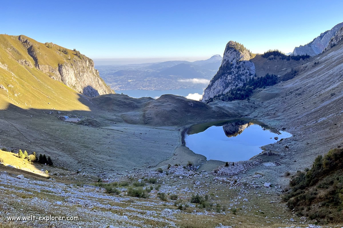 Wallis Fernwanderung Alpenpässe-Weg an Genfersee